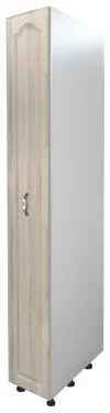 Coloana 30 Zebra Alb / MDF Sonoma mustata