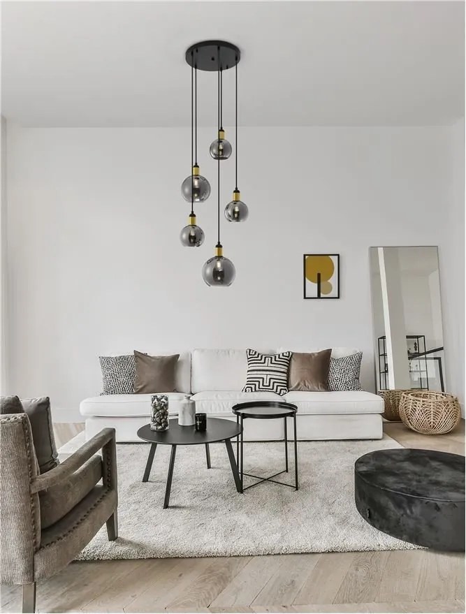 Lustra suspendata design modern MIRRO