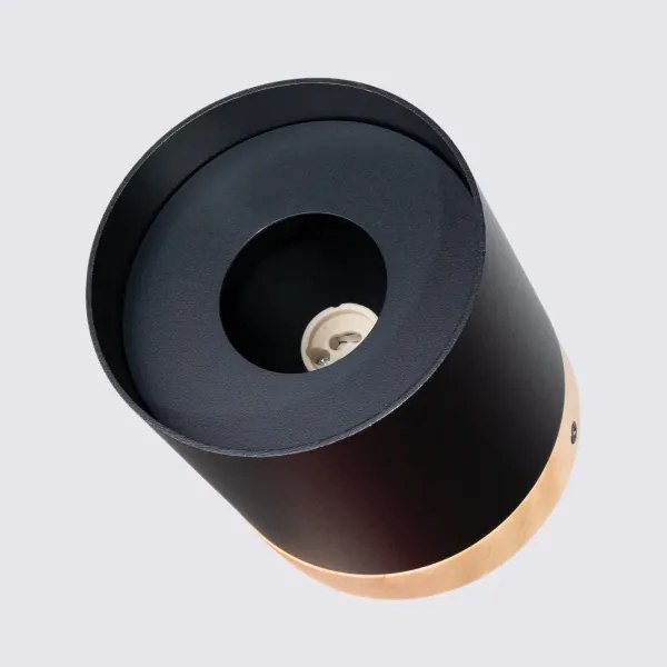 Spot Sollux SL.1349 RIF 1xGU10/10W/230V negru