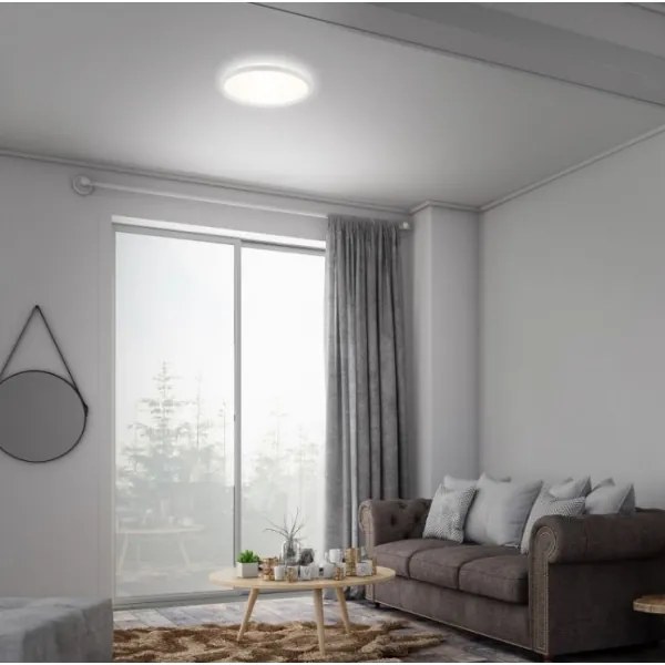 Plafonieră LED dimabilă SLIM LED/18W/230V 2700-6500K Briloner 7079-016 + telecomandă