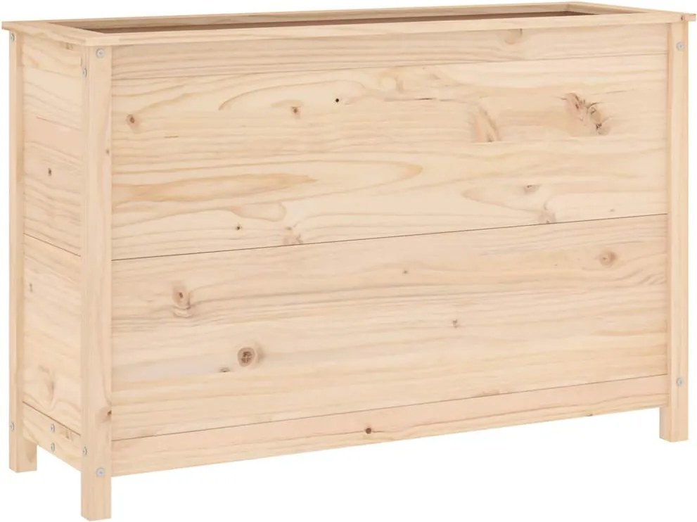vidaXL Strat înălțat de grădină, 119,5x40x78 cm, lemn masiv de pin