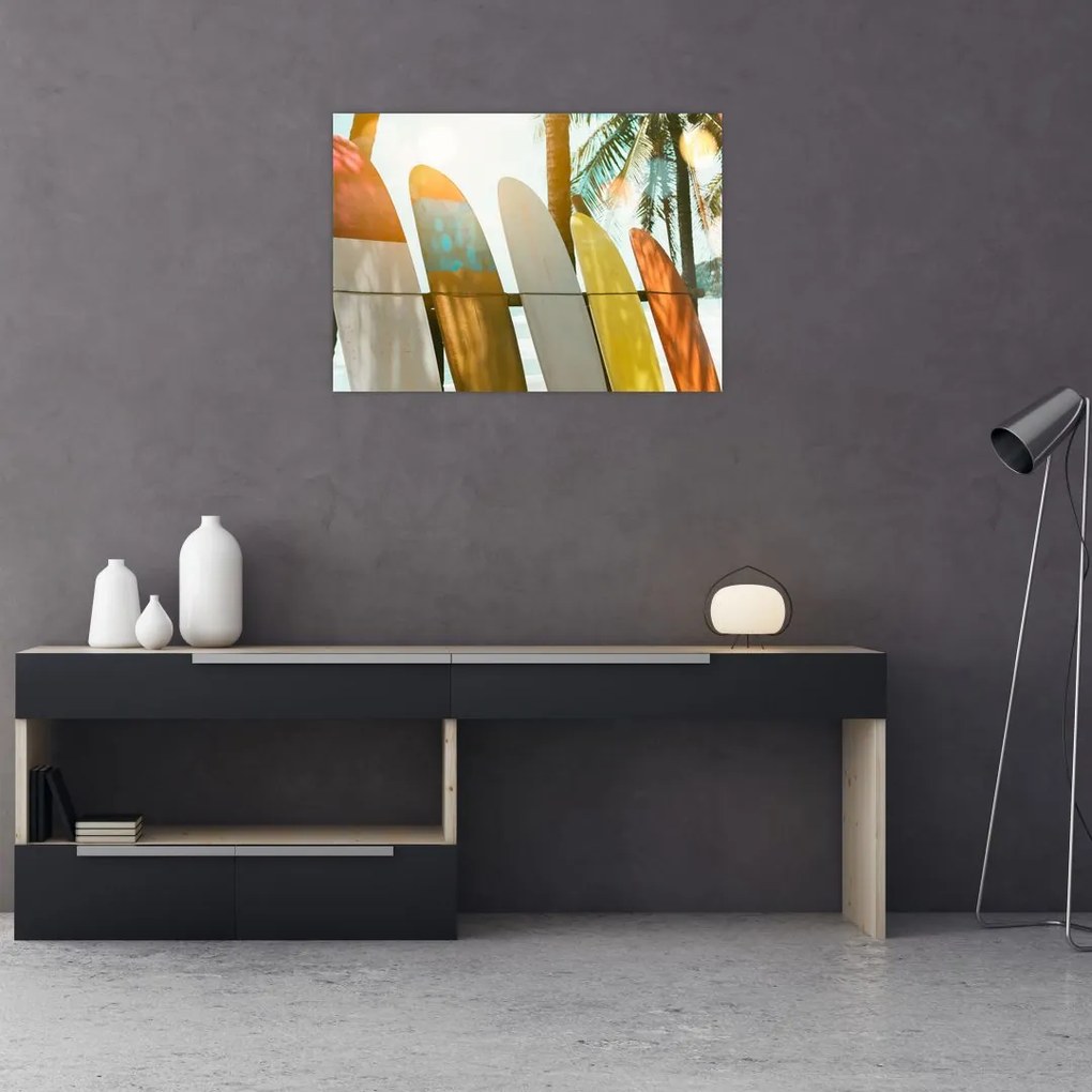 Tablou - Plăci de surf (70x50 cm)