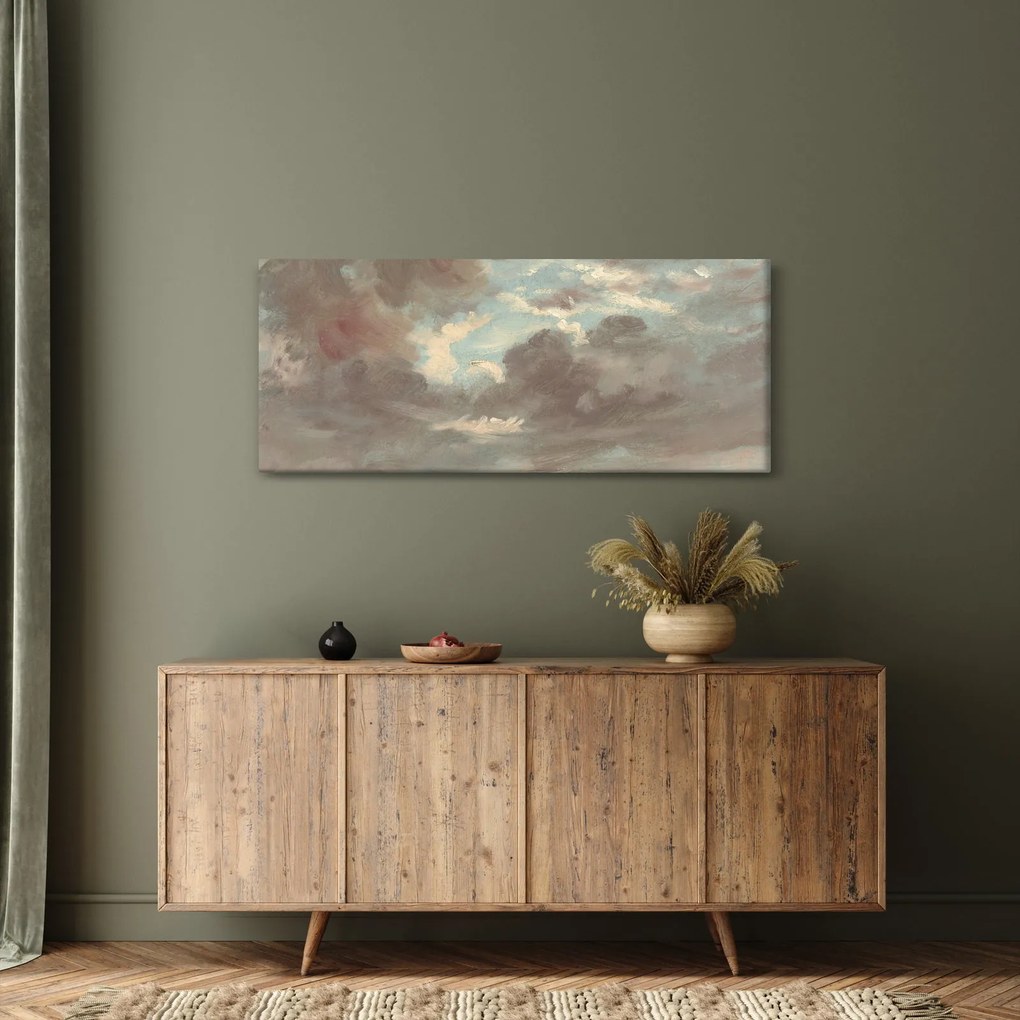 Tablou - John Constable, Cloud Study Stormy Sunset, reproducere (120x50 cm)