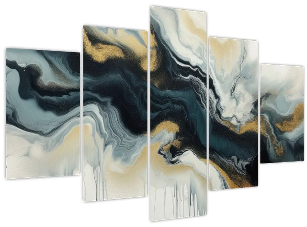 Tablou - Desen marmorat (150x105 cm)