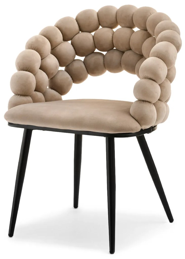 Scaun Lulish (bej + negru). Promo -15%. 1111115