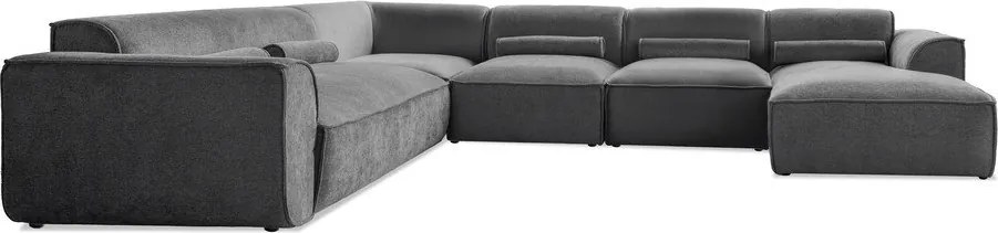 Colțar gri (cu colț pe partea stângă /în formă de "U") Flex Felix – Miuform