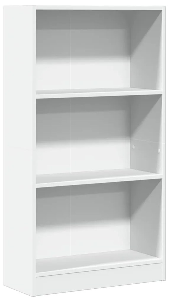 857803 vidaXL Bibliotecă, alb, 60x24x109 cm, lemn prelucrat