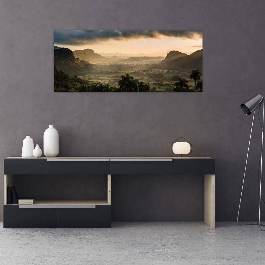 Tablou - Vîrfurile Cubaneze (120x50 cm)