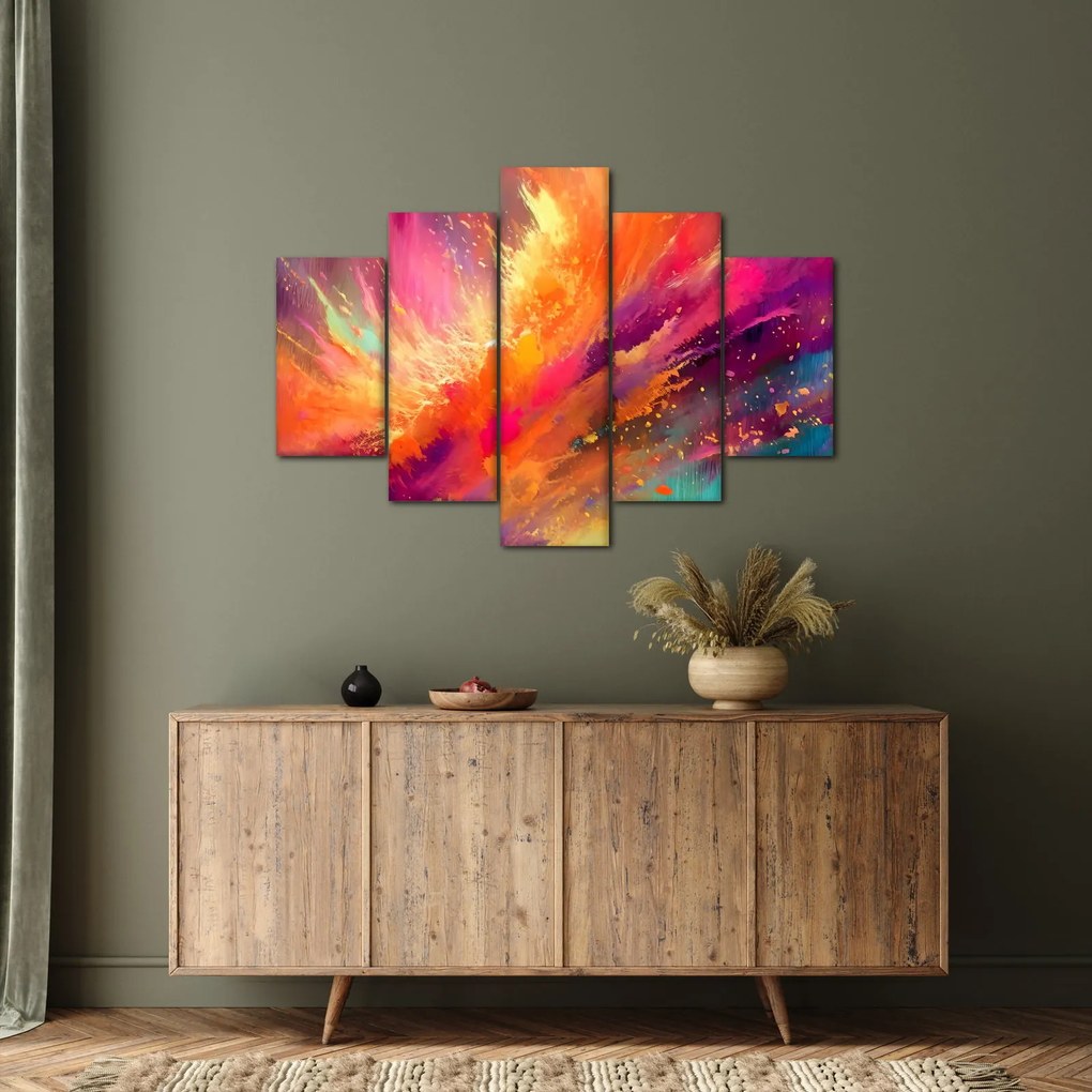Tablou - Abstractizare dinamică (150x105 cm)