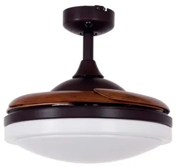 Ventilator de tavan FANAWAY 512120 EVORA 2xE27/15W/230V + telecomandă