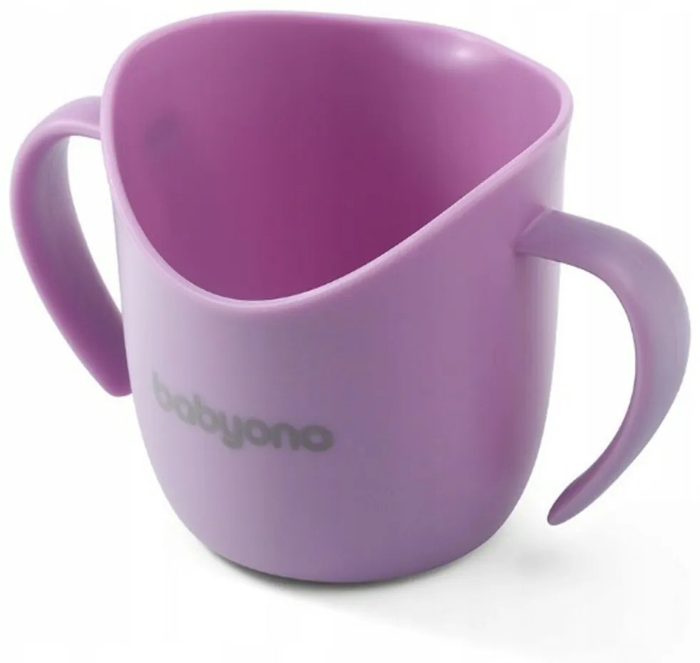 BabyOno Cana de antrenament cu File de flux - Violet