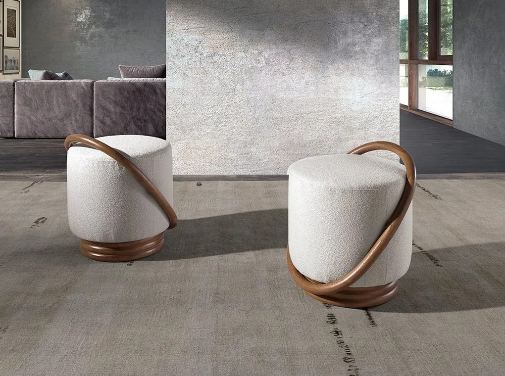 Taburete deosebit design LUX Walnut