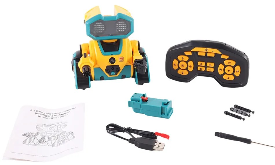 Dex Robot jucărie interactivă inteligentă, bazată pe senzori