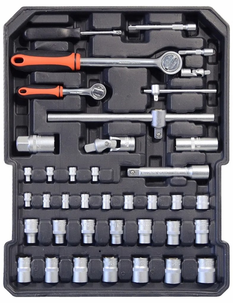 Set de instrumente în valiză Compass Kraft Suite, 186 buc