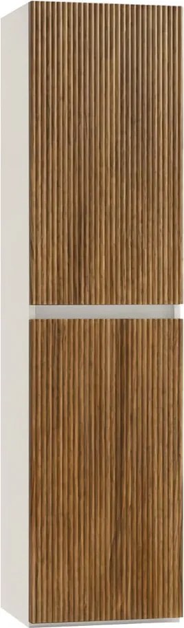 Dulap lateral suspendat Trent stejar alb-sunet