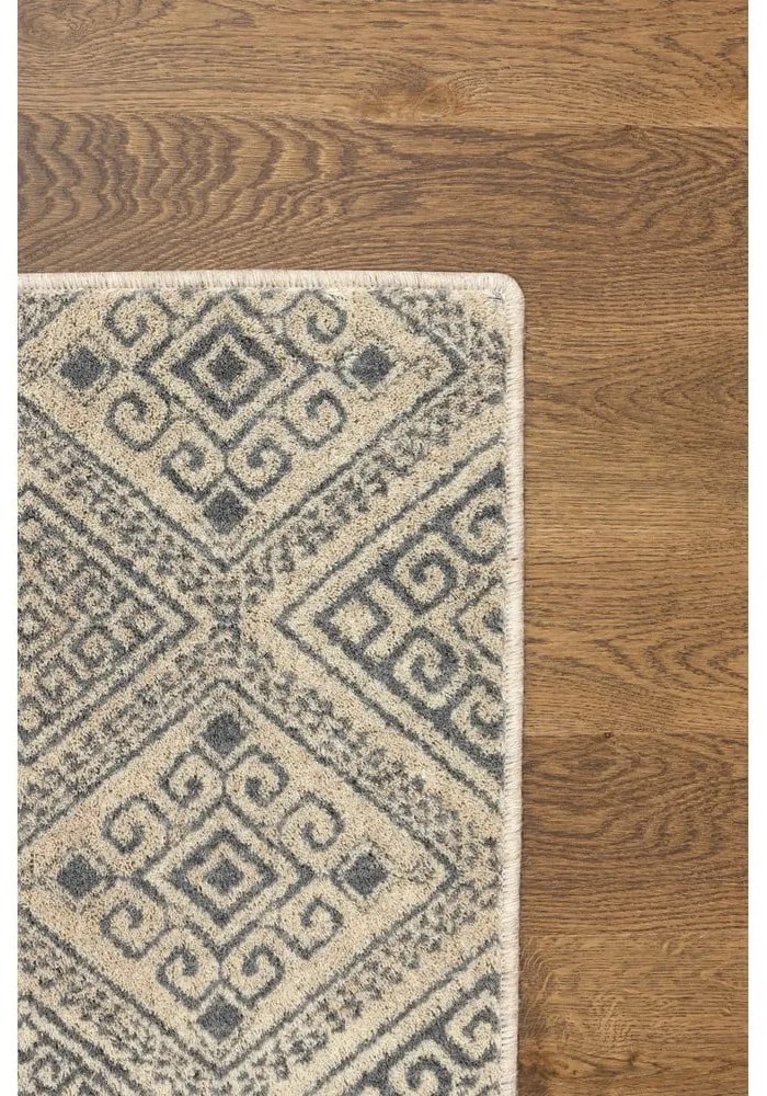 Covor bej din lână 133x180 cm Decori – Agnella