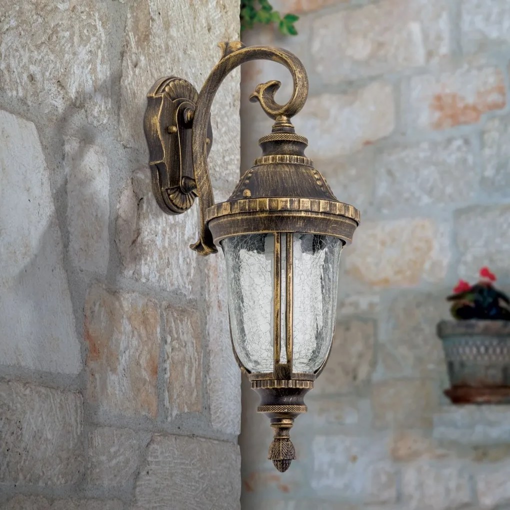 Aplica perete iluminat exterior IP23 August AL 11-1120/1 Patina/abw OR