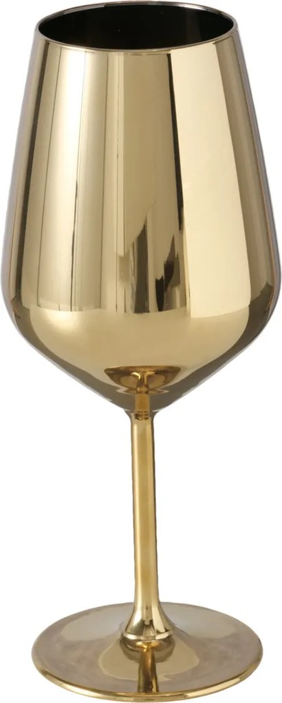 Pahar de vin ADORA auriu, 490 ml