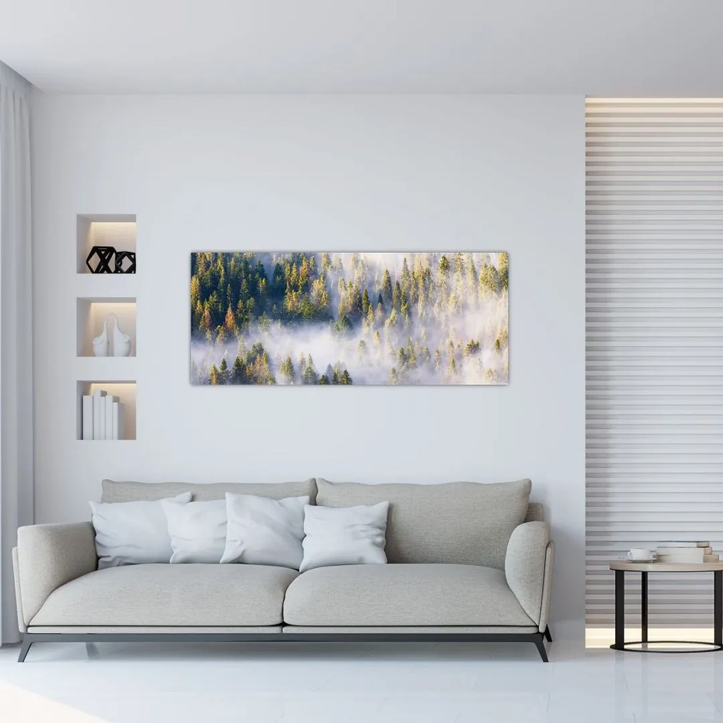 Tablou - Copac în ceață (120x50 cm)