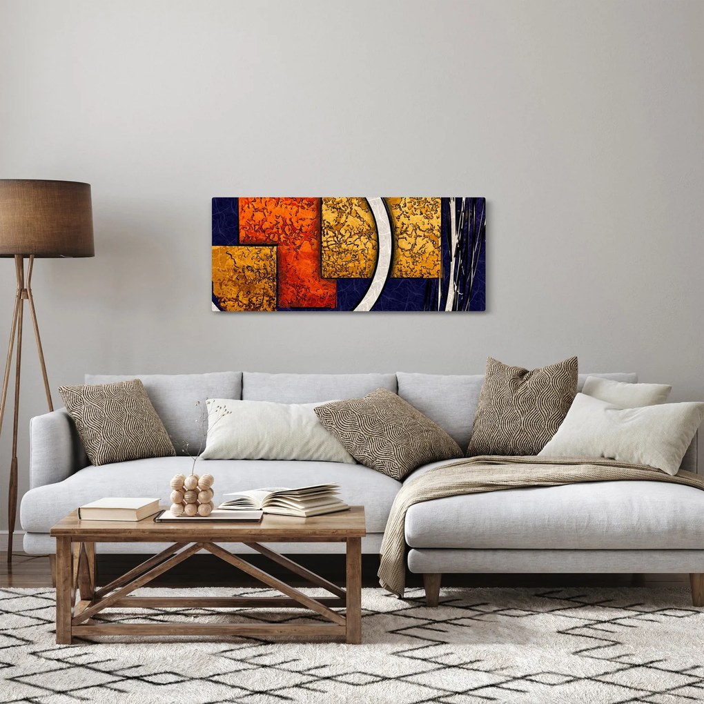 Tablou abstract (120x50 cm)
