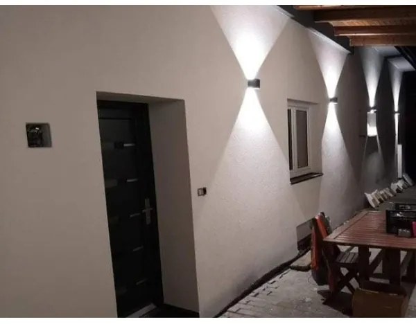 Aplică LED de exterior LED/12W/230V IP54 albă