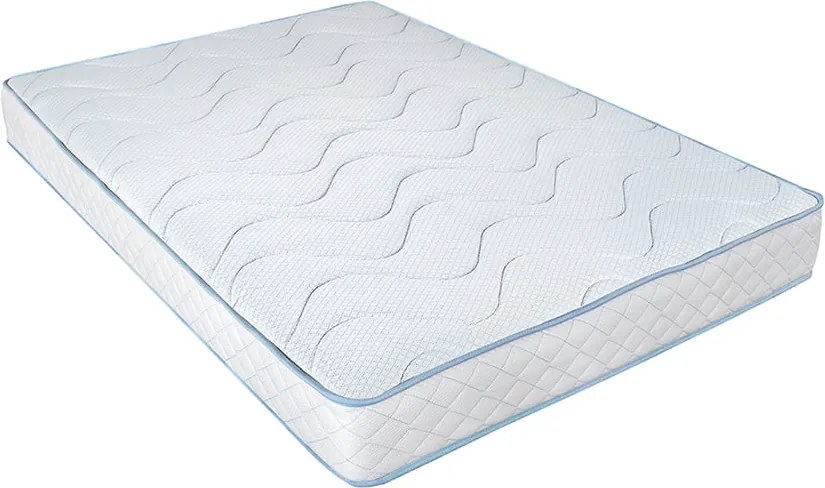 Saltea Super Ortopedica Green Future Argentum Therapy Memory Pocket iSomn 180x200 cm, 7 zone, memory foam, arcuri invelite, medie, 19 cm, anatomica, husa din tricot cu ioni de argint, antialergica