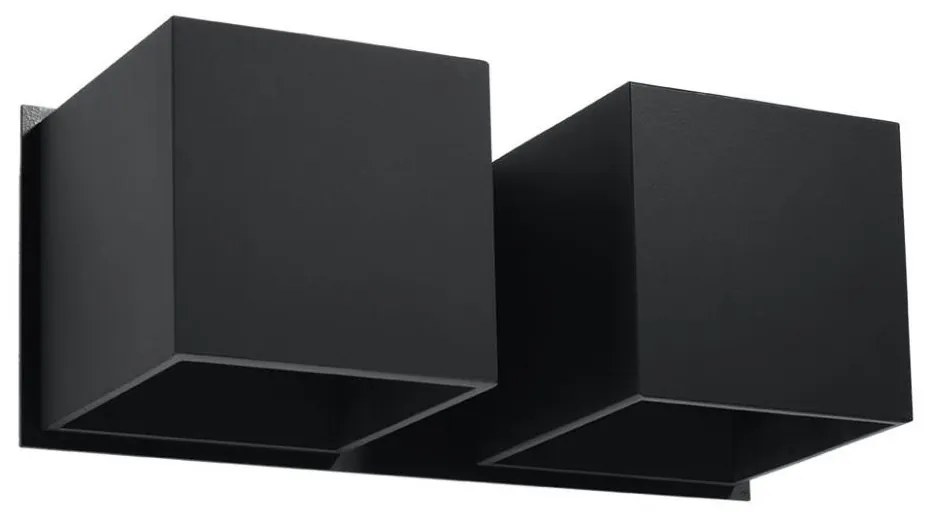 Sollux SL.0657 - Aplica de perete QUAD 2xG9/40W/230V negru