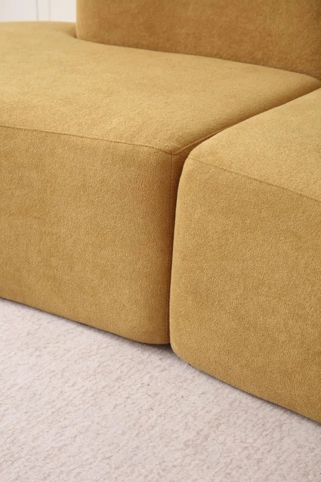 Canapea modulară din spumă cu memorie HD – 200x110x70 cm – design premium și confort inteligent (Culoare: Gri Antracit)