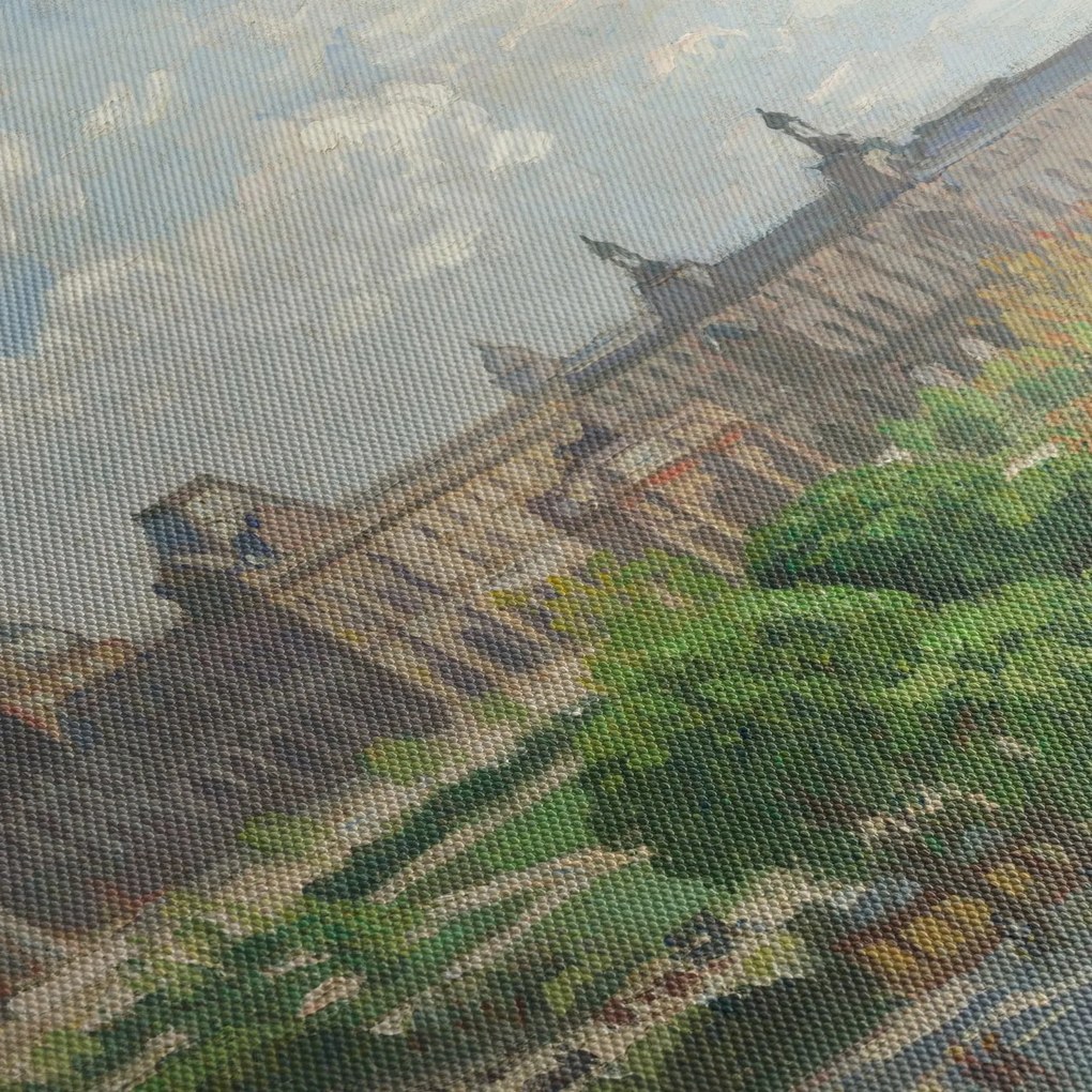 Tablou - Camille Pissarro, Place du Carrousel, Paris, reproducere (150x105 cm)