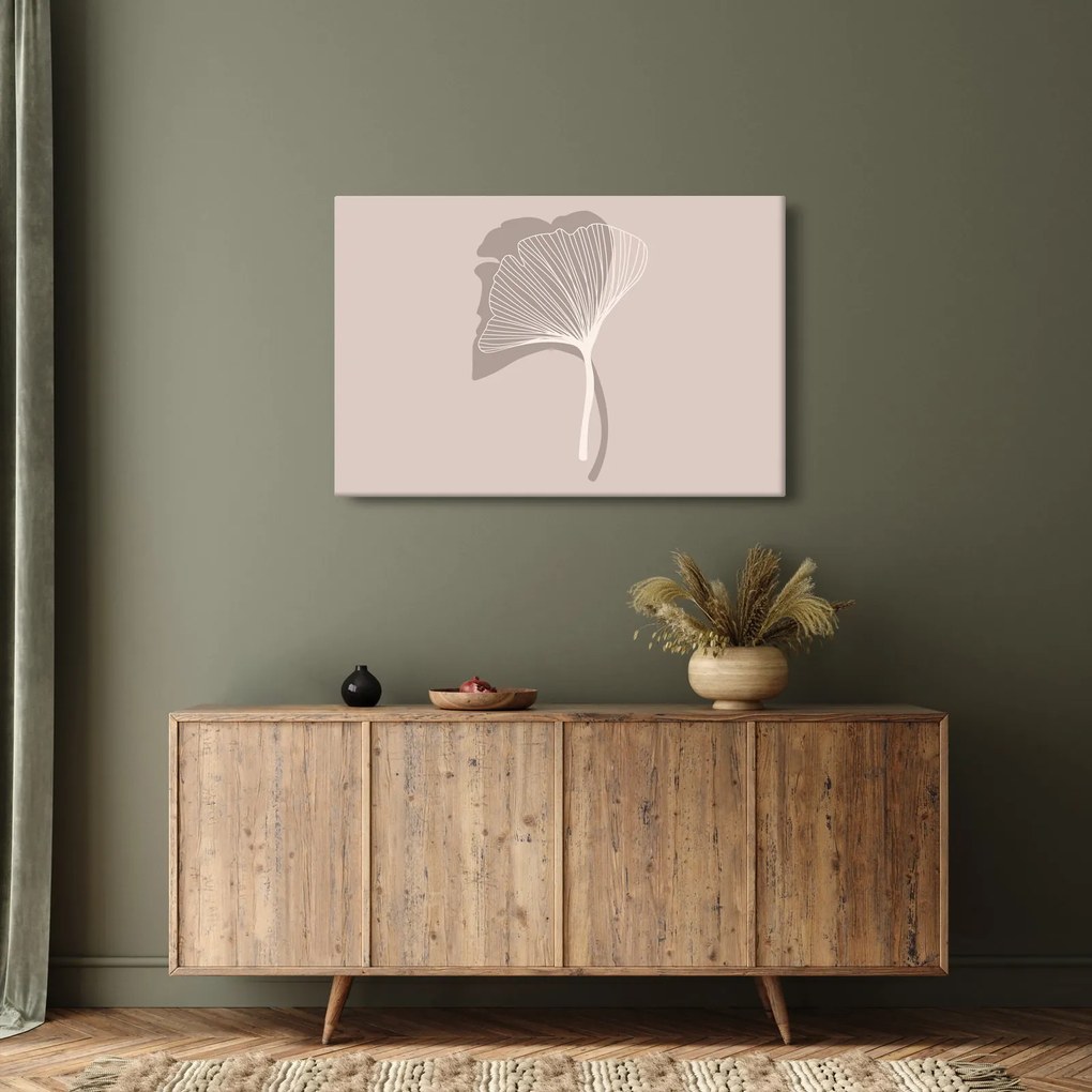 Tablou - Frunze bej N⁰4 (90x60 cm)