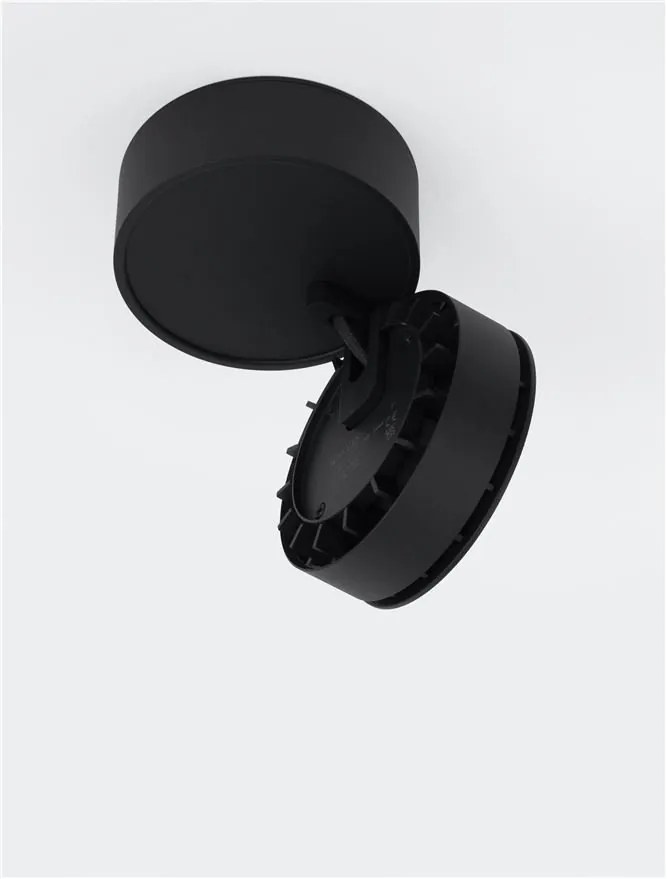 Spot LED aplicat ajustabil LOT 15W negru