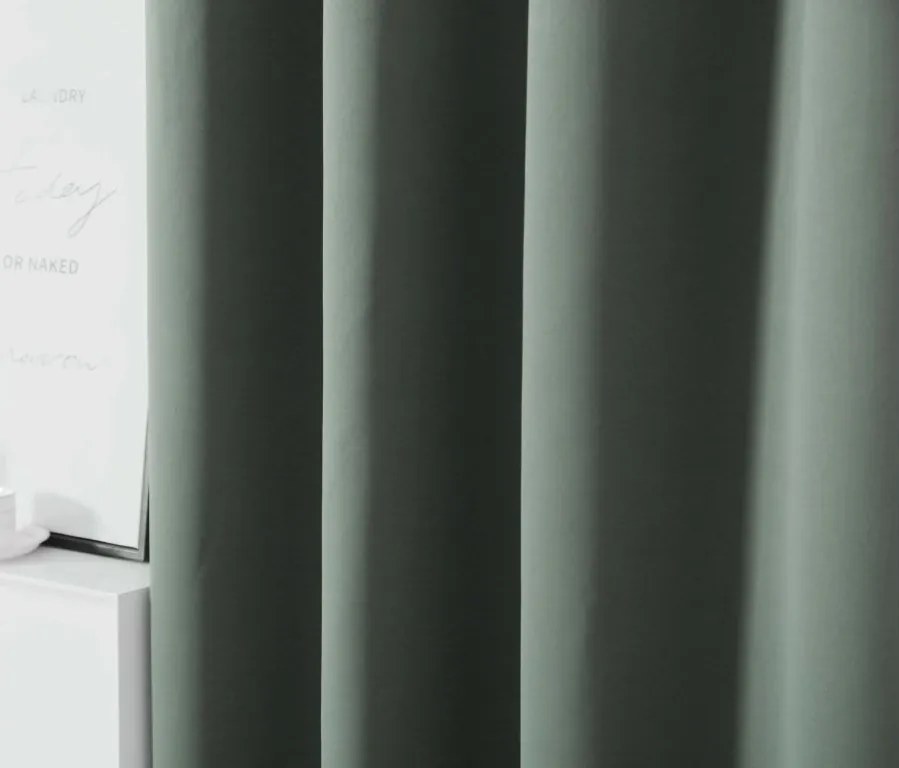 Perdea OXFORD verde-gri 140x250 cm Agatat: Rejansa