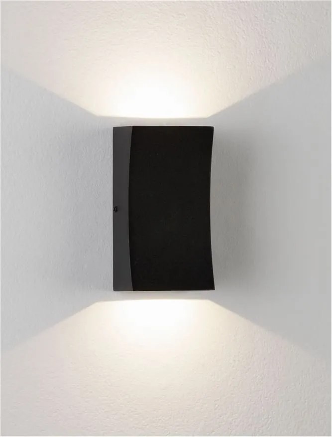 Mini Aplica iluminat exterior ambiental BOXY antracit