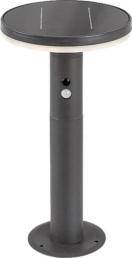 Stalp LED solar cu senzor iluminat exterior IP44 Alaska