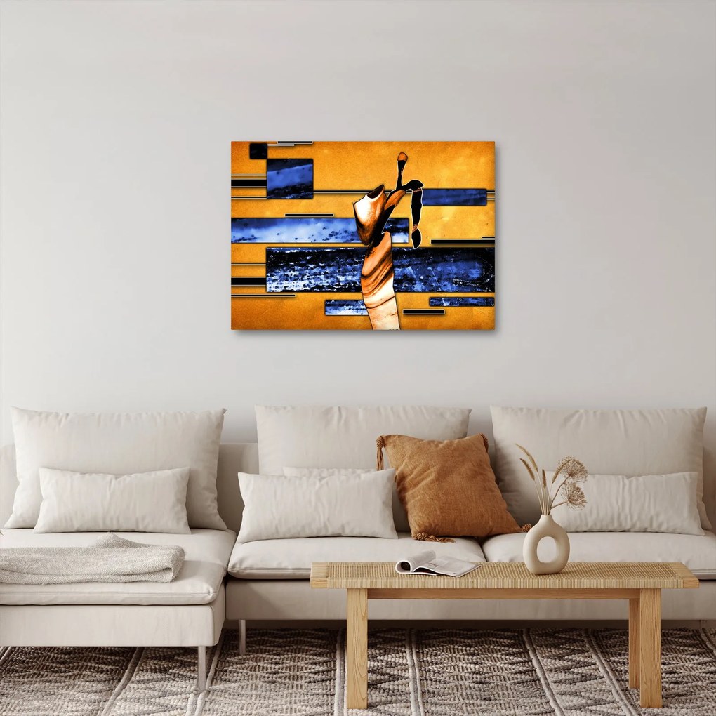 Tablou picturii abstracte (70x50 cm)