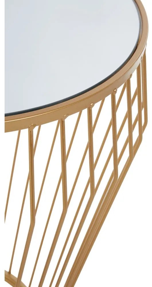 Măsuță auxiliară rotundă cu blat din sticlă ø 45 cm Avantis – Premier Housewares