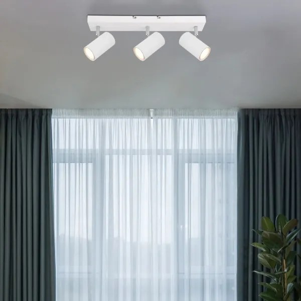 Spot ROBBY 3xGU10/35W/230V alb Globo 57911-3W