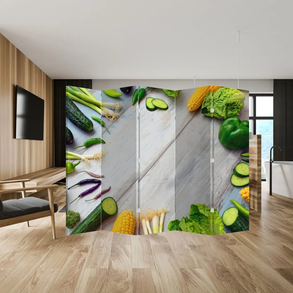 Paravan - Legumele (210x170 cm)