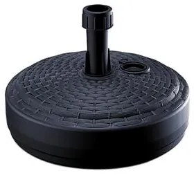 Suport pentru umbrela, rotund, antracit, 10 L, 39x13 cm, 10-26 mm
