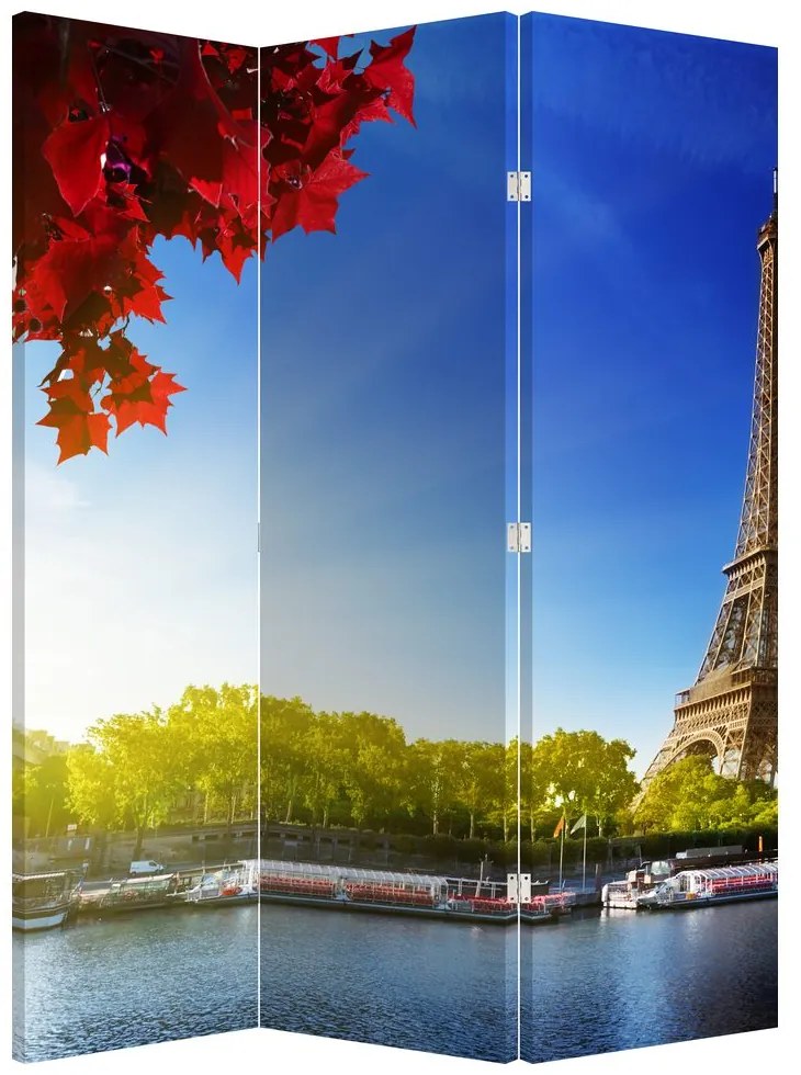 Paravan - Toamna la Paris (126x170 cm)
