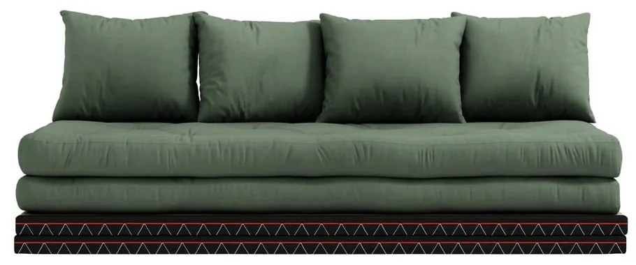 Canapea variabilă Karup Design Chico Olive Green