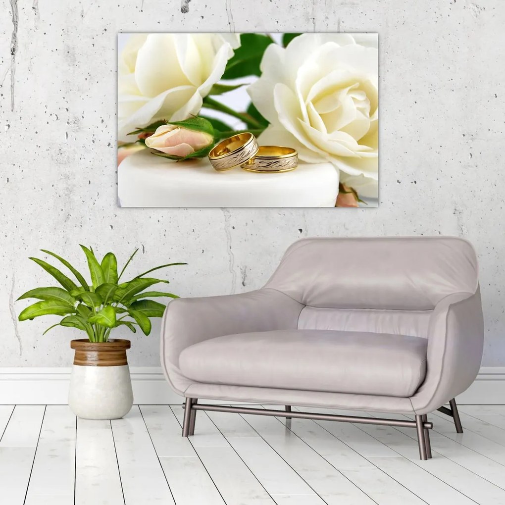 Tablou - Ziua nunții (90x60 cm)