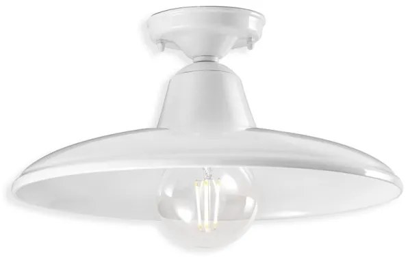 Plafoniera design retro realizata manual din ceramica B-W