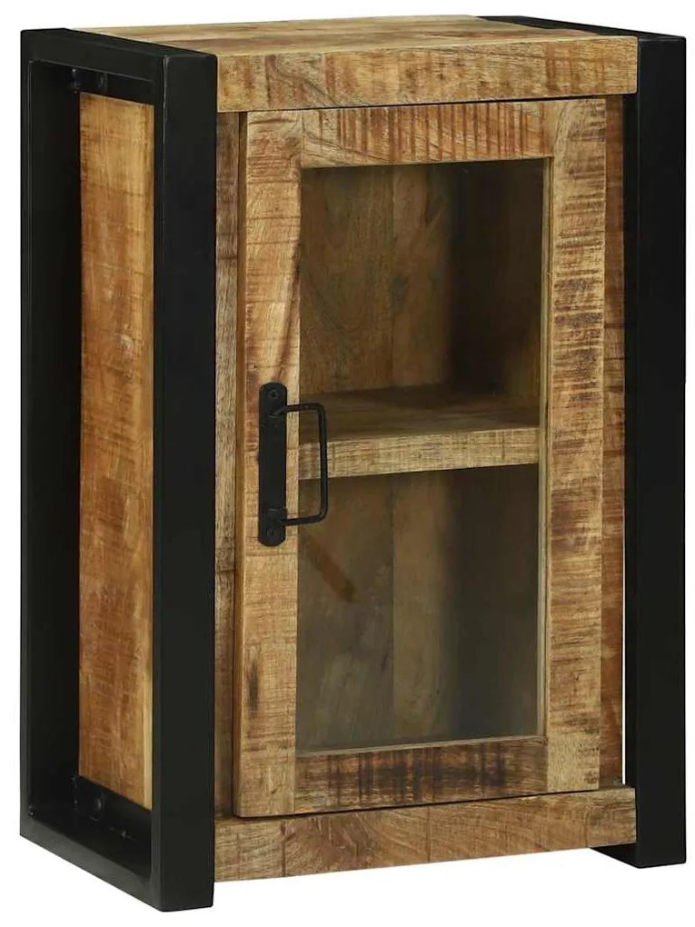 vidaXL Dulap pentru Baie 40x30x60 cm Lemn Masiv Lemn de Mango Brut
