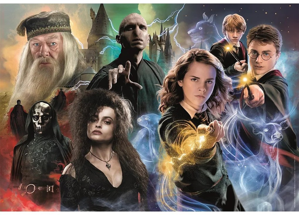 Harry Potter Dark vs. Light Puzzle Clementoni de 104 piese