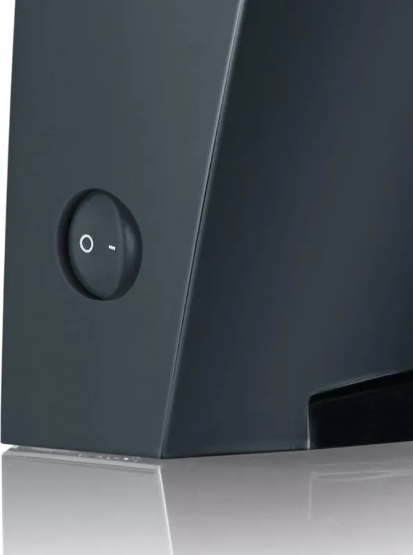 Mașină de tăiat cârnați Graef SKS100, 170 W, lamă de 170 mm, oțel inoxidabil, sistem de blocare pentru copii, negru