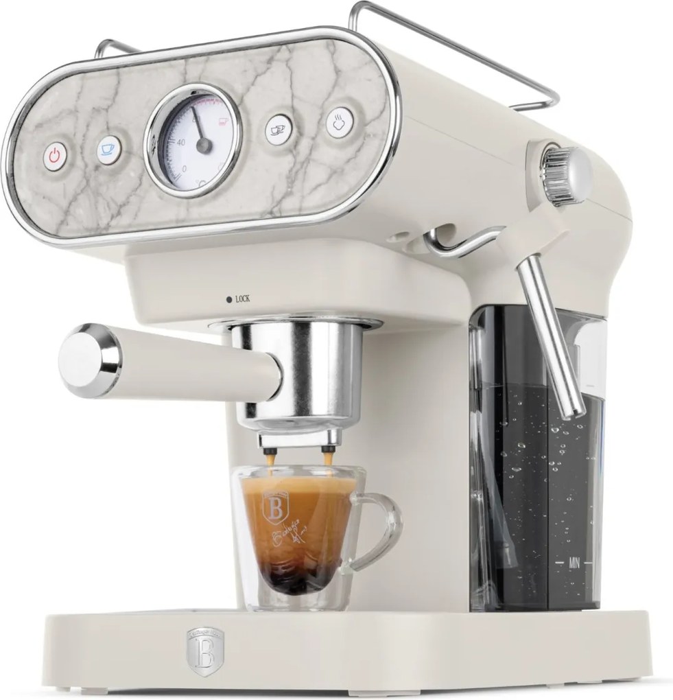 Espressor 3 in 1 Sahara Marble Berlinger Haus BH 9859