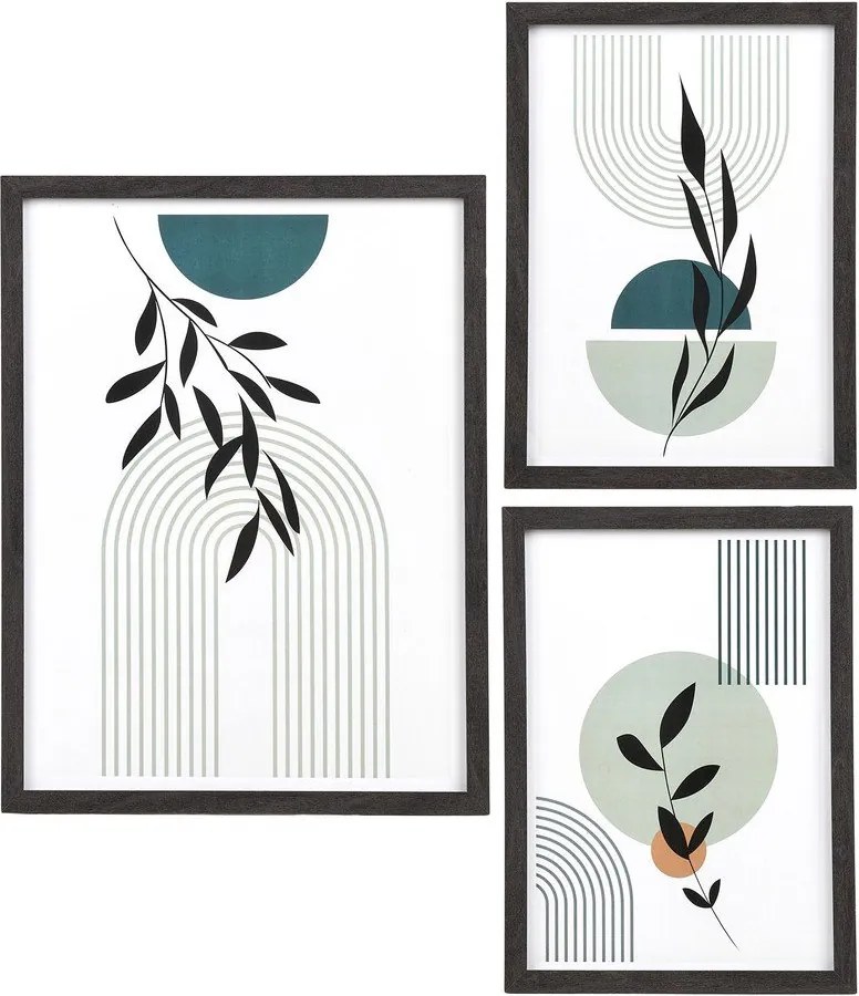 Rame negre de agățat 3 buc. 30x40 cm Aspen – House Nordic
