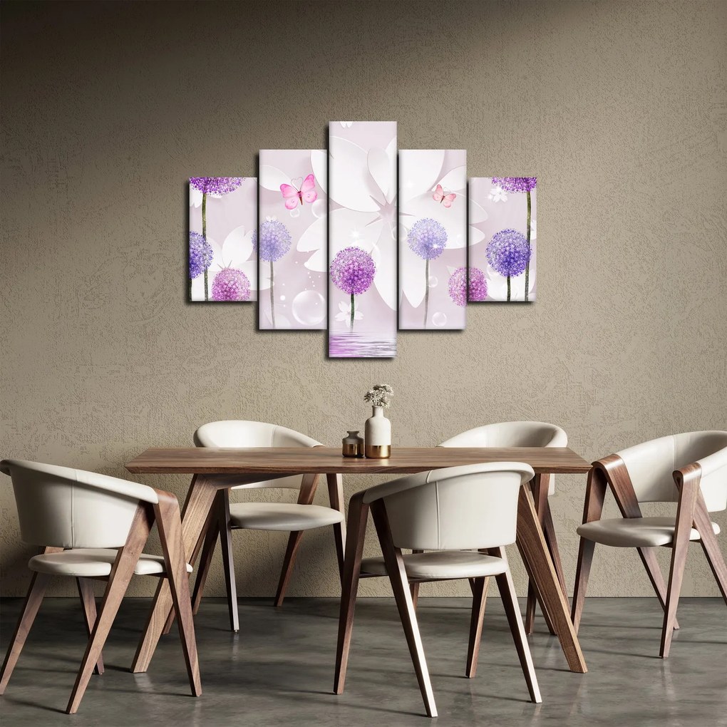Tablou - Pe râul florilor (150x105 cm)