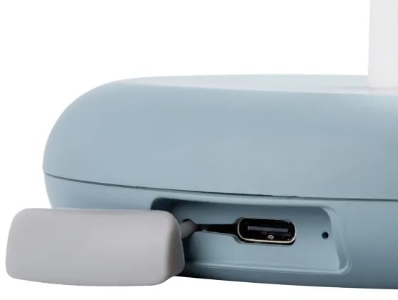 Lampă LED reîncărcabilă dimabilă Kanlux 37312 FLUXY LED/1,7W/1800 mAh IP44 albastru